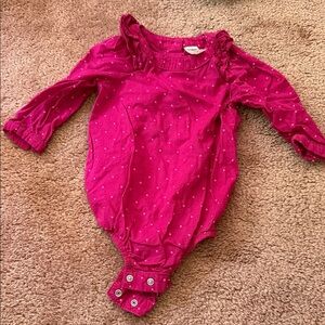 OshKosh B'gosh Pink Polka Dot Bodysuit